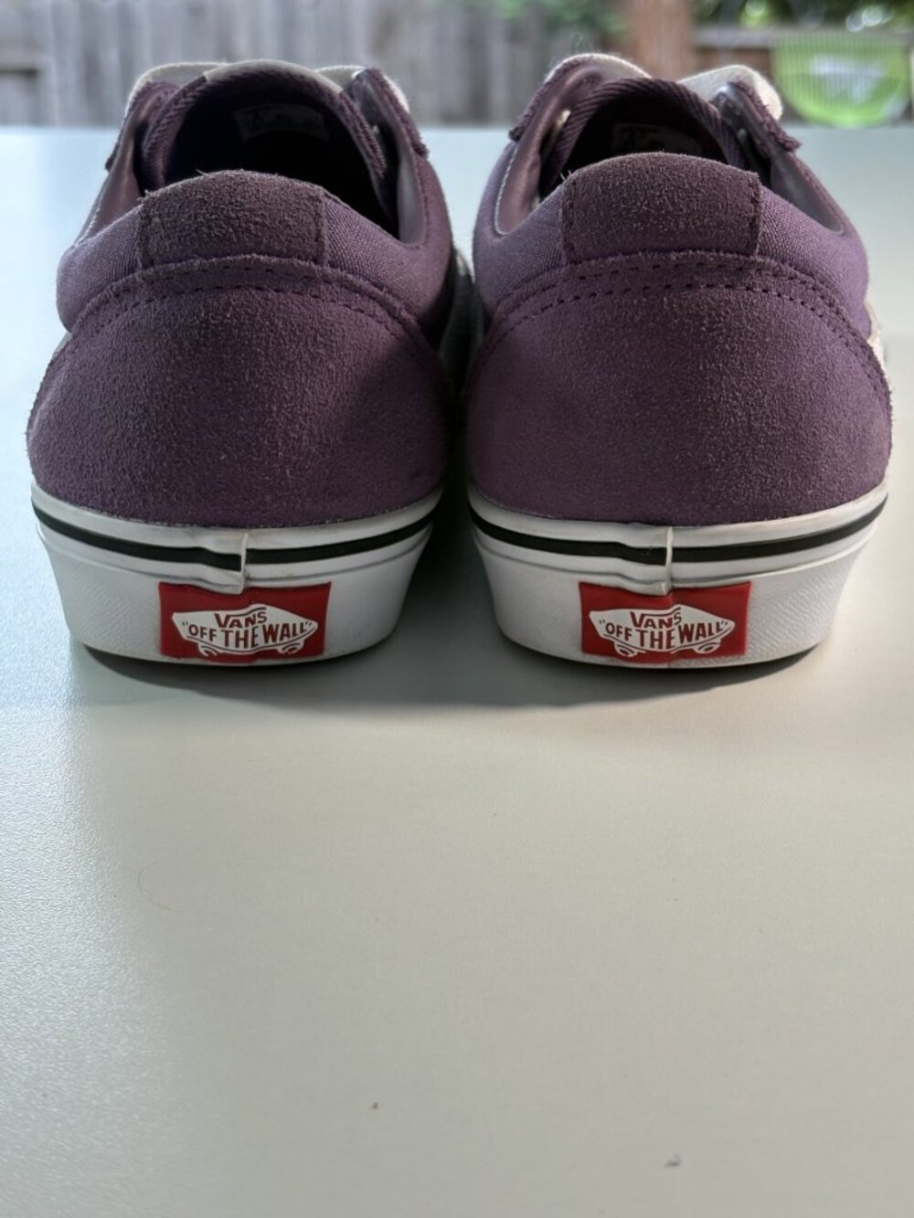 Vand Ward Low Top Sneakers - Grape Jam Purple - Women's Size 8 - Like New - Picture 3 of 5